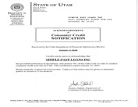Utah State License